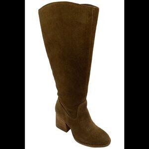 Vince Camuto Leather Extra Wide Calf Tall Boots Leila Ex Wide Reishi - Wide